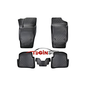 Seat Cordoba 2008 Siyah 3d Havuzlu Paspas + Siyah Bagaj Havuzu
