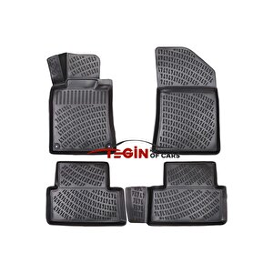Peugeot 508 (access) 2017 Siyah 3d Havuzlu Paspas + Siyah Bagaj Havuzu