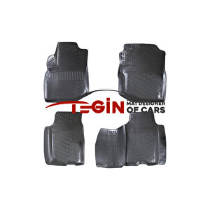 Honda Jazz Siyah 3d Havuzlu Paspas + Siyah Bagaj Havuzu 2009-2014