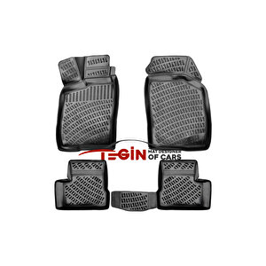 Opel Astra F Hb 1997 Siyah 3d Havuzlu Paspas + Siyah Bagaj Havuzu