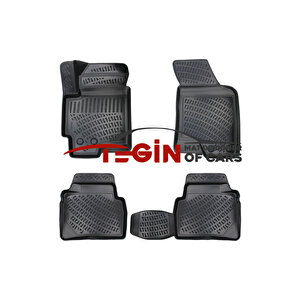 Hyundai Elantra Siyah 3d Havuzlu Paspas + Siyah Bagaj Havuzu 2006