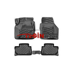 Land Rover Freelander 2 Siyah 3d Havuzlu Paspas + Siyah Bagaj Havuzu 2011