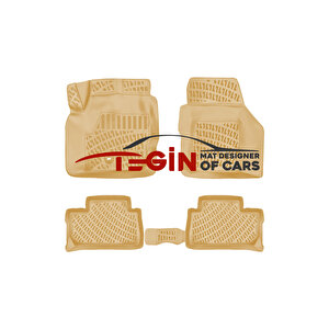 Land Rover Freelander 2 Bej 3d Havuzlu Paspas + Siyah Bagaj Havuzu 2009