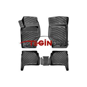 Kia Sorento Siyah 3d Havuzlu Paspas + Siyah Bagaj Havuzu 2003-2009