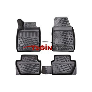 Ford Ecosport Alt Bagaj Siyah 3d Havuzlu Paspas + Siyah Bagaj Havuzu 2017 Sonrası