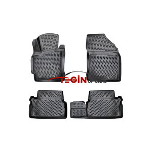 Toyota Auris 2013-2020 Siyah 3d Havuzlu Paspas + Siyah Bagaj Havuzu