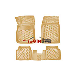 Opel İnsignia Sedan 2009 Bej 3d Havuzlu Paspas + Siyah Bagaj Havuzu