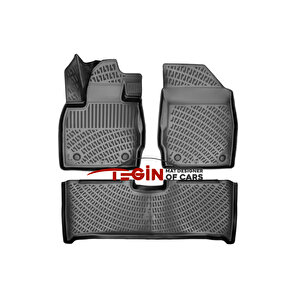 Skywell Et5 2023 Siyah 3d Havuzlu Paspas + Siyah Bagaj Havuzu