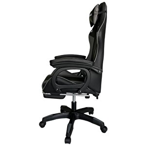 Fashcolle Dynamic Grey Masajlı Oyuncu Koltuğu Gri