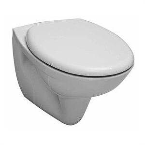 Basic Kanalsız 52 Cm Asma Klozet+serel Anemon Pp Thermoplast Yavaş Kapanan Klozet Kapağı