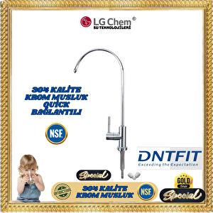 Dnt Fittings İthal 304 Kali̇te Krom Su Aritma Ci̇hazi Musluğu