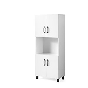 Filinta Çok Amaçlı Fırın Dolabı 60x35x148cm Beyaz