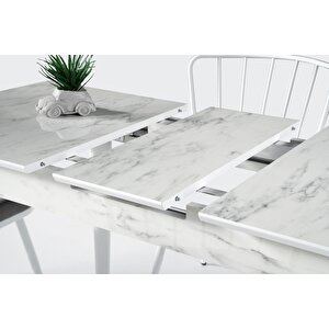 Melisa Mdf Highgloss Açılır Mutfak Masası 60x100