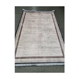 Halıcı Mustafa Mdl-794 Vizon Deri Taban Dijital Baskı Halı Salon Oturma Odası Halısı 180x250 cm