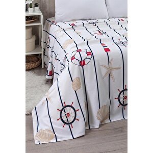 Çarşafı Lastikli Tek Kişilik Pike Yatak Örtüsü 170 X 230