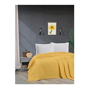 Havuzlu Pike %100 Pamuk Kalın İplik Ev Dekorasyonu Tek Kişilik 170x240