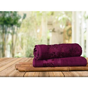 Bambu Havlu, %100 Organik, Bambu, Havlu Seti, 50x90 Cm - 6'lı Paket, Premium, Ultra Yumuşak, Dekoratif