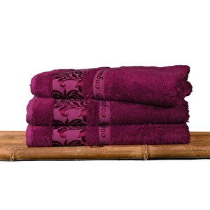 Bambu Havlu, %100 Organik, Bambu, Havlu Seti, 50x90 Cm - 6'lı Paket, Premium, Ultra Yumuşak, Dekoratif