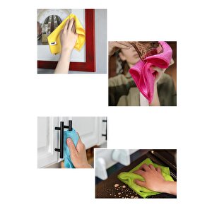 Terry | Microfiber 10'lu 40x40 Mutfak Yer Banyo Temizleme Bezi