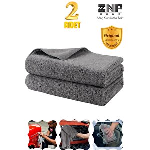 Microfiber Araç Kurulama Bezi Ekstra Su Emici Oto Tank Bezi 2 Adet 50x60 Cm