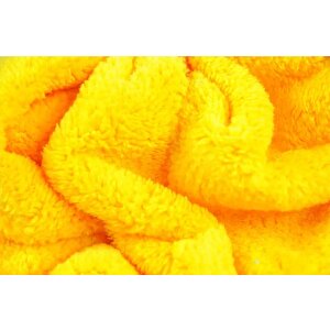 Turn | Welsoft Dönerli Mop Yedek Başlıklı Papas Mop Sarı 35x35