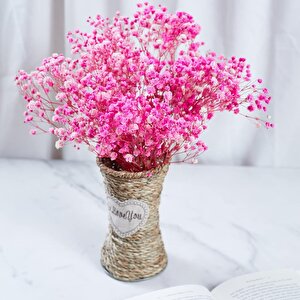 Kuru Çiçek Doğal Pembe Cipso 50gram 1. Kalite Şoklanmış Bozulmaz