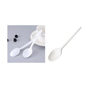 Plastik Kaşık 20 Adet  Tekrar Kullanılabilir Parti,düğün Yemek Kaşık