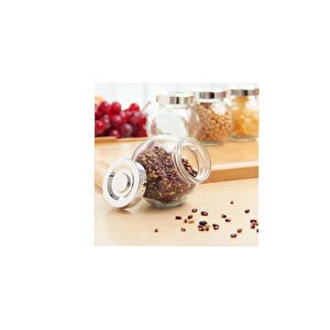 Baharat Kavanozu Cam  Saklama Kabı