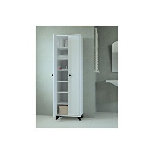 Çok Amaçlı Gözde Banyo Dolabı Yedi Raflı