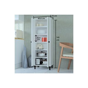 Venedik 6raflı Banyo Dolabı