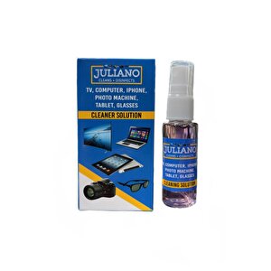 1 Adet - Gözlük, Telefon, Ekran, Laptop, Tablet, Televizyon, Temizlik Seti – 30 Ml Temizleyici