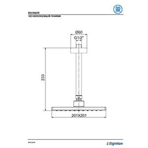 Terra Duş Başlığı Tepe Duşu Eca Garantili 102145039