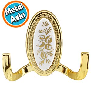 Duvar Vestiyer Askısı Metal Dolap Elbise Havlu Askılığı Gold Askı askılık