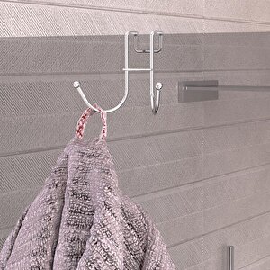 Tekno Tel Smart Fix Geçmeli İkili Banyo Havlu Askısı Sf-236 Krom