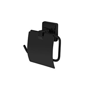 Banyo Aksesuarları Aqua Tuvalet Kagıtlık Sıyah 653152b
