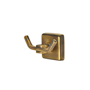 Banyo Aksesuarları Aqua Ikılı Askılık Bronz 655212