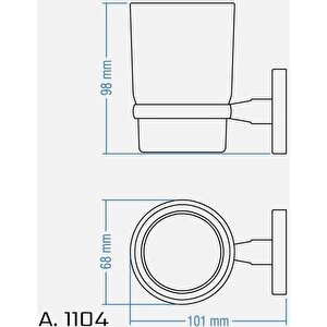 Natura Diş Fırçalık A.1104.b