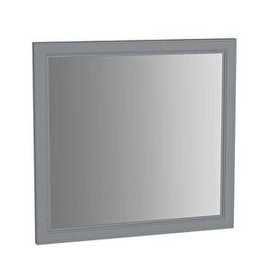 Vitra Valarte Aydınlatmalı Düz Ayna 80 Cm Mat Gri 62217 Beyaz