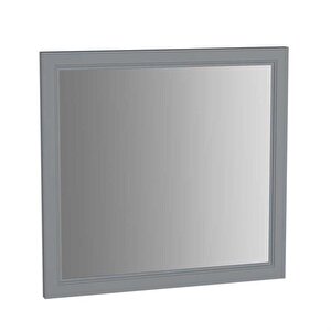 Vitra Valarte Aydınlatmalı Düz Ayna 80 Cm Mat Gri 62217 Beyaz