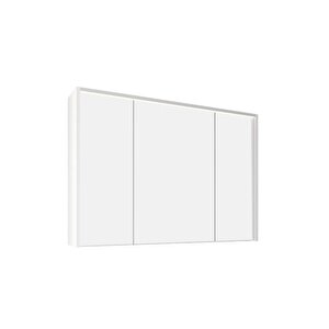 Meta 121 Cm Ayna Kapaklı Ü. Dolap Bianco Kb300008 Beyaz