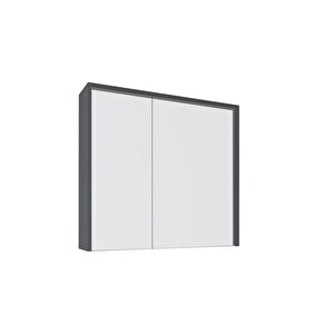 Meta 91 Cm Ayna Kapaklı Ü. Dolap Füme Kb300003