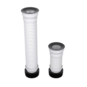 Çeli̇k Telli̇ Körüklü Kada Akordi̇yon Klozet Gi̇der Si̇fonu 52 Cm
