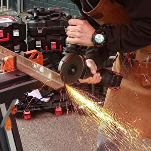 Kress Kuh02.91 20volt 115mm Kömürsüz Profesyonel Şarjlı Devir Ayarlı Avuç Taşlama (akü Dahil Değildir)