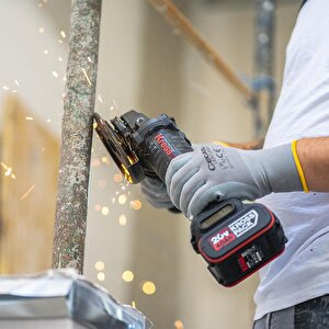 Kress Kuh02.91 20volt 115mm Kömürsüz Profesyonel Şarjlı Devir Ayarlı Avuç Taşlama (akü Dahil Değildir)