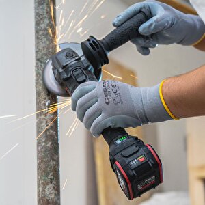 Kress Kuh02.91 20volt 115mm Kömürsüz Profesyonel Şarjlı Devir Ayarlı Avuç Taşlama (akü Dahil Değildir)