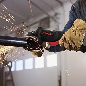 Kress Kuh04.91 20volt 125mm Kömürsüz Profesyonel Şarjlı Devir Ayarlı Alttan Tetikli Avuç Taşlama (akü Dahil Değildir)