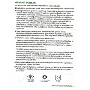 Baha Aç Kapa Mix Banyo Duş Çeşmesi Musluk Filke /batarya Tse