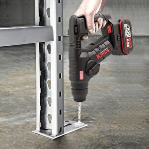 Kress Kuc50.2 20volt/4.0ah. Li-ion Çift Akülü Kömürsüz 1.7j Profesyonel Sds-plus Pnömatik Şarjlı Matkap + 10mm Mandren