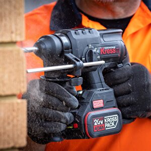 Kress Kuc60.91 20volt 2.0j Kömürsüz Profesyonel Sds-plus Pnömatik Kırıcı/delici (akü Dahil Değildir)
