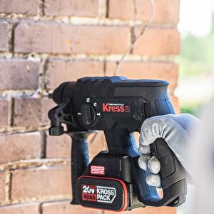Kress Kuc60.91 20volt 2.0j Kömürsüz Profesyonel Sds-plus Pnömatik Kırıcı/delici (akü Dahil Değildir)